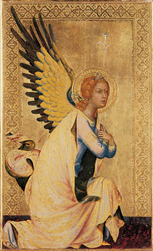 Angel Gabriel from Simone Martini