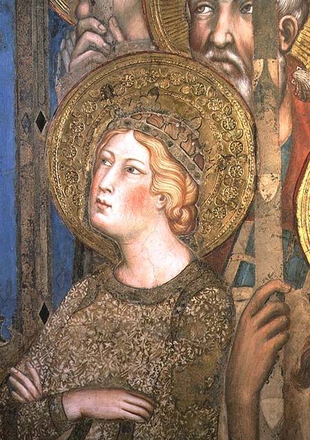 Maesta: St. Catherine of Alexandria from Simone Martini