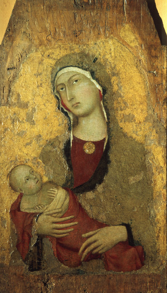 Simone Martini, Virgin and Child (Siena) from Simone Martini