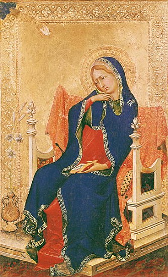 Virgin of the Annunciation from Simone Martini