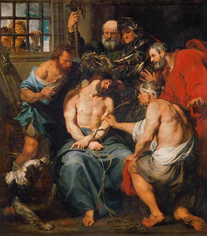 The thorn coronation Christi. from Sir Anthonis van Dyck
