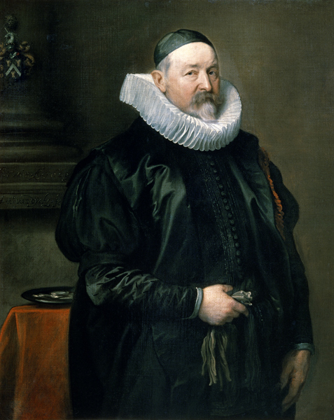 Portrait of Adriaen Stevens from Sir Anthonis van Dyck