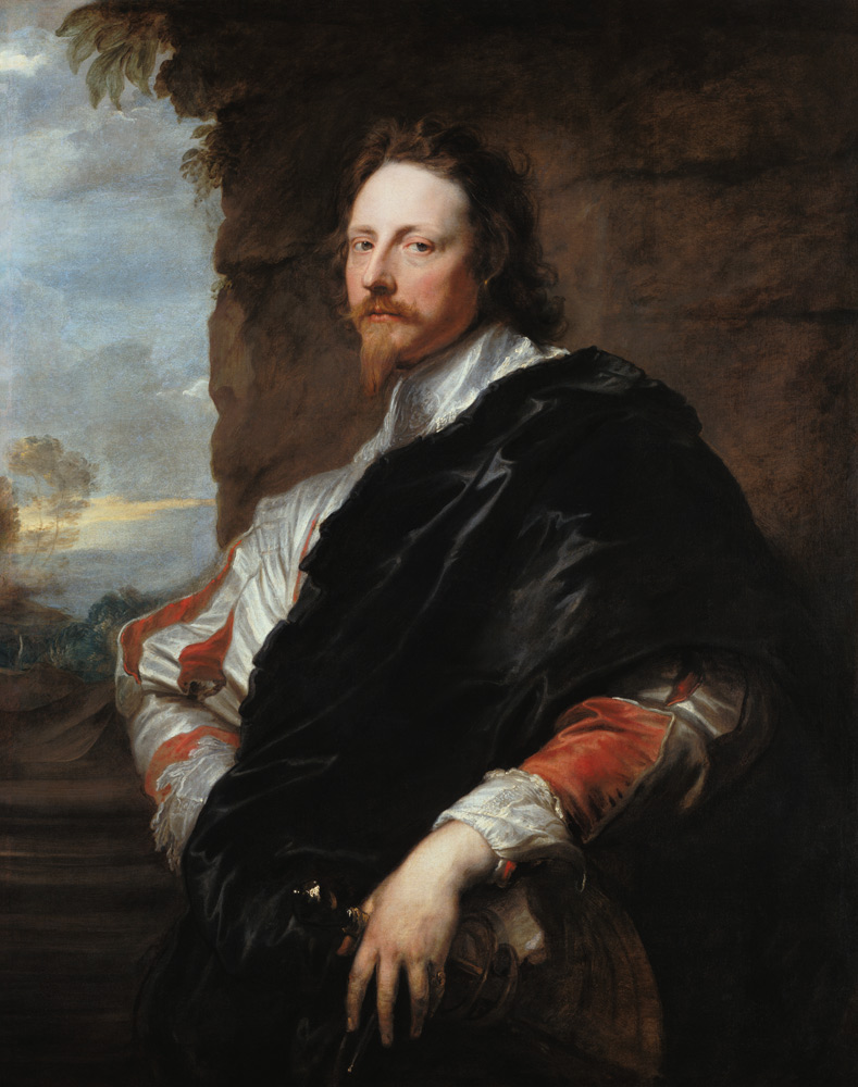 Portrait of Nicholas Lanier (1588-1666) from Sir Anthonis van Dyck