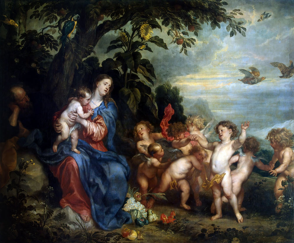 Rest on the Flight into Egypt from Sir Anthonis van Dyck