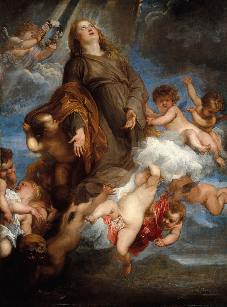 Saint Rosalie Interceding for the Plague-stricken of Palermo from Sir Anthonis van Dyck