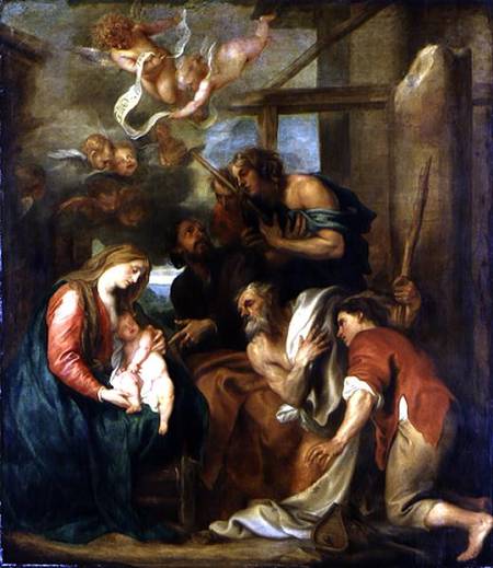 Adoration of the Shepherds from Sir Anthonis van Dyck