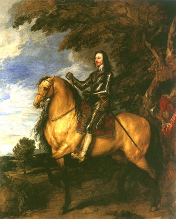 Charles L . to horse from Sir Anthonis van Dyck