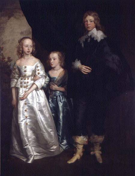 The Children of Thomas Wentworth from Sir Anthonis van Dyck