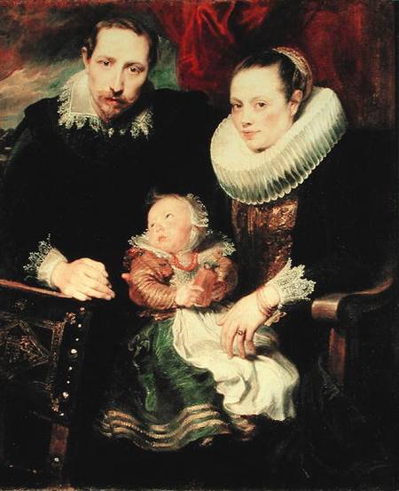 A Family Portrait from Sir Anthonis van Dyck