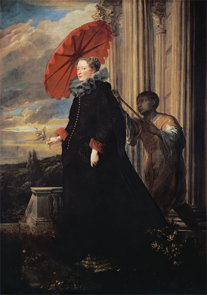 Marchesa Elena Grimaldi, wife the Marchese Nicola Cattaneo from Sir Anthonis van Dyck