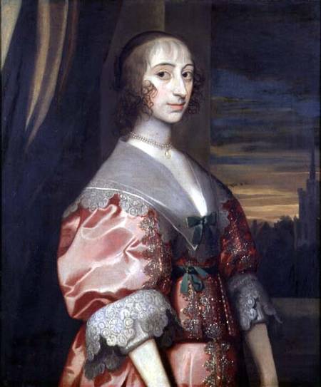 Lady Hoghton, wife of the lst Baronet from Sir Anthonis van Dyck