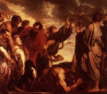 Moses and the Brazen Serpent from Sir Anthonis van Dyck