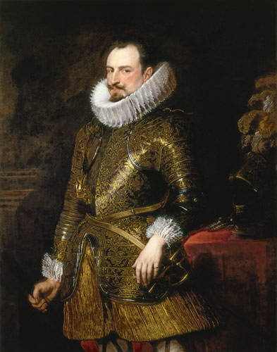 Portrait of Emmanuel Philibert from Sir Anthonis van Dyck