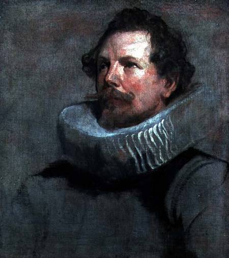 Portrait of a Man Wearing a Millstone Collar from Sir Anthonis van Dyck
