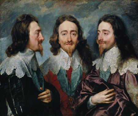 Charles I, King of England  (1600-1649), from Three Angles (The Triple Portrait")