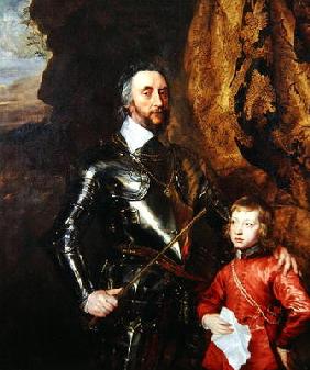 Thomas Howard, 2nd Earl of Arundel, with his Grandson Thomas, later 5th Duke of Norfolk, 1635-36 (oi