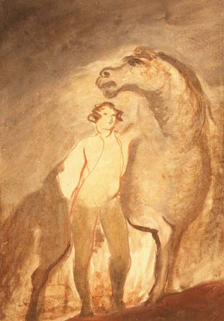 Man and Horse from Sir David Wilkie