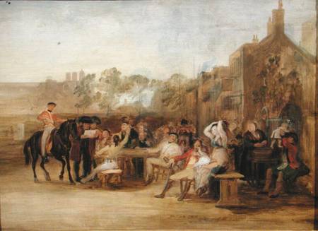 Study for 'Chelsea Pensioners Reading the Waterloo Dispatch' from Sir David Wilkie