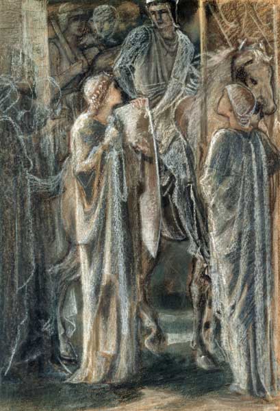 Study for Departure of... from Sir Edward Burne-Jones