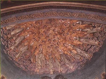 The Annunciation (ceiling mosaic) from Sir Edward Burne-Jones