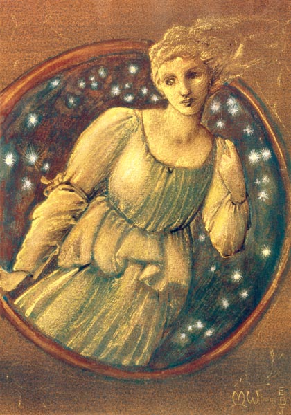 Nymph of the Stars from Sir Edward Burne-Jones