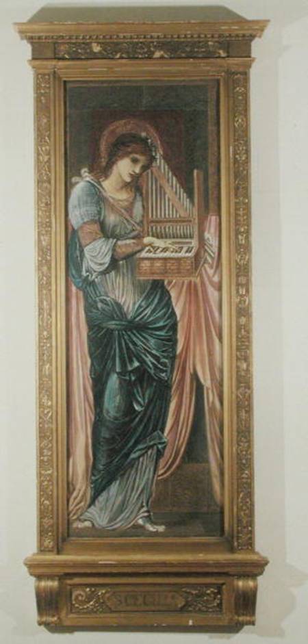 St Cecilia from Sir Edward Burne-Jones