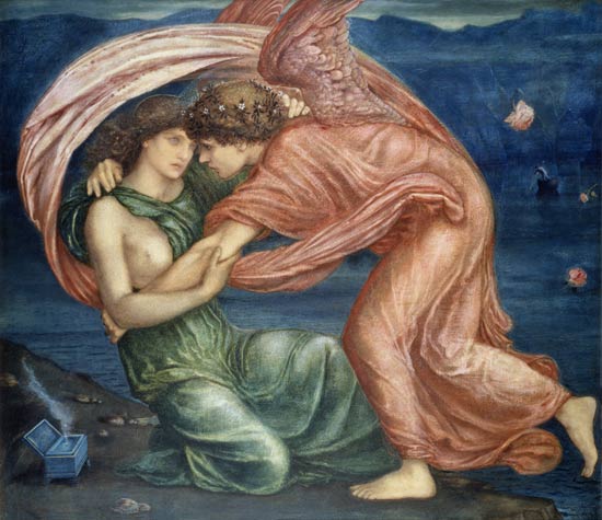 Cupid Delivering Psyche from Sir Edward Burne-Jones
