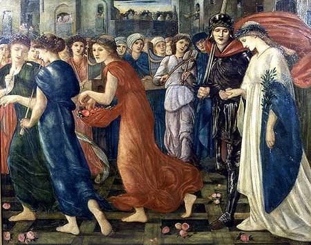 St. George and the Dragon: No. 7 The Return from Sir Edward Burne-Jones