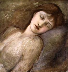 Study for the Sleeping Princess in 'The Briar Rose' Series