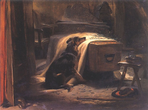 The main sufferer of the old shepherd from Sir Edwin Henry Landseer