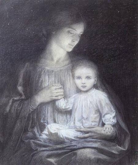 Mother and Child from Sir Frank Dicksee