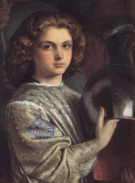The Knight's Esquire (l'Ecuyer) from Sir Frederick William Burton