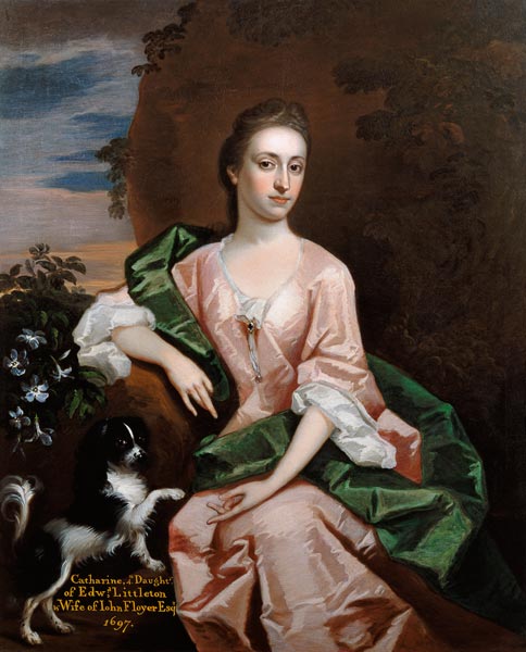 Catharine Littleton, wife of John Floyer from Sir Godfrey Kneller