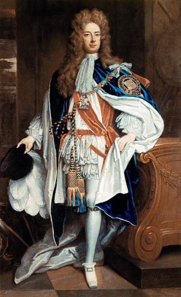 The Duke of Marlborough in Garter Robes from Sir Godfrey Kneller