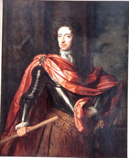Portrait of William III (1650-1702) of Orange from Sir Godfrey Kneller