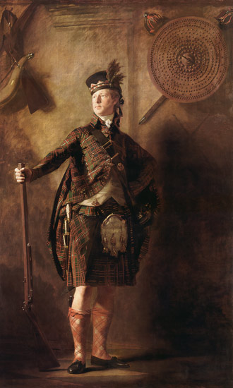 Portrait Alastair MacDonell of Glengarry. from Sir Henry Raeburn