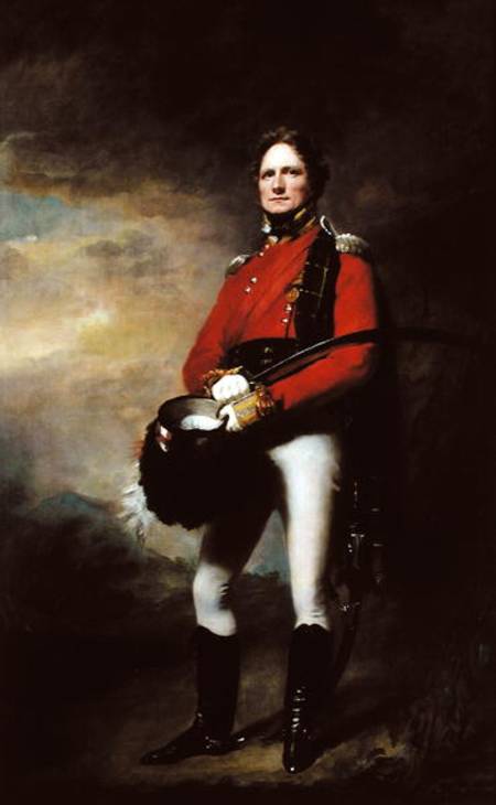 Major James Lee Harvey (c.1780-1848) from Sir Henry Raeburn