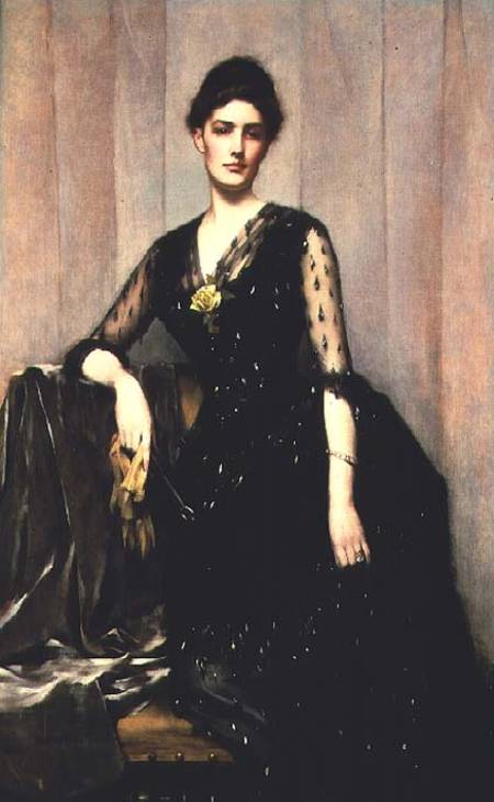 Portrait of Mrs. Agnes Williamson from Sir James Jebusa Shannon