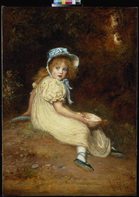Little Miss Muffet from Sir John Everett Millais
