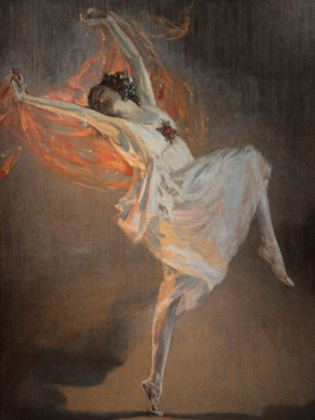 Ballerina Anna Pavlova (1881-1931) from Sir John Lavery