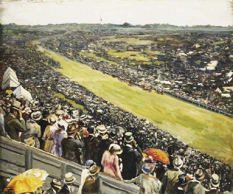 The Derby from Sir John Lavery
