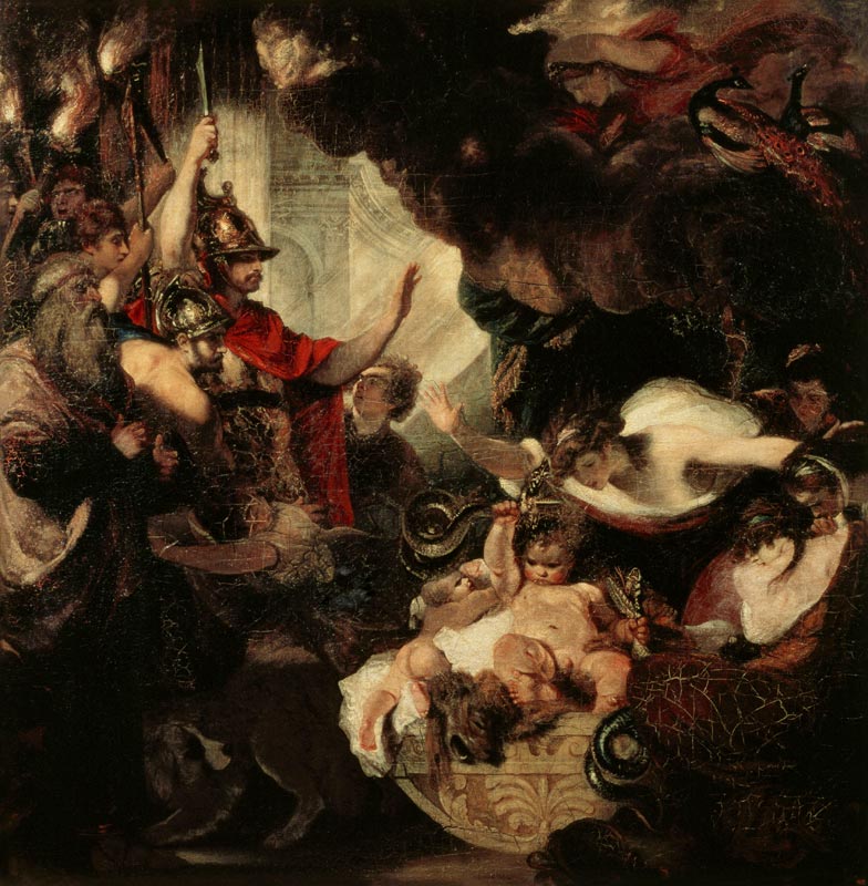 The Infant Hercules Strangling the Serpents from Sir Joshua Reynolds