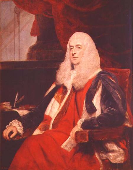 Alexander Loughborough, Earl Rosslyn and Lord Chancellor from Sir Joshua Reynolds