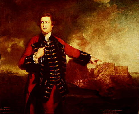 General William Keppel, Storming the Morro Castle, (oil on canvas) from Sir Joshua Reynolds