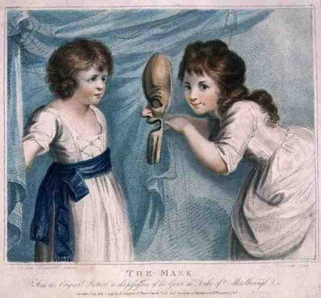 The Mask, engraved by Luigi Schiavonetti (1765-1810), pub. by T. Simpson and Darling & Thompson, 179 from Sir Joshua Reynolds