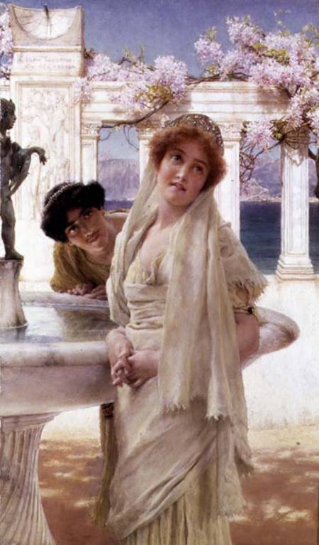 A Difference of Opinion from Sir Lawrence Alma-Tadema