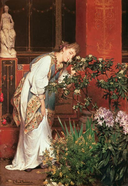 In the Peristyle from Sir Lawrence Alma-Tadema
