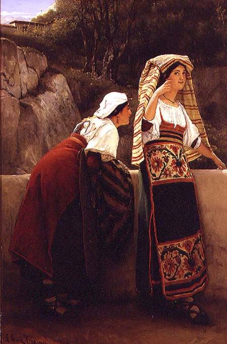 Italian Women from Abruzzo from Sir Lawrence Alma-Tadema