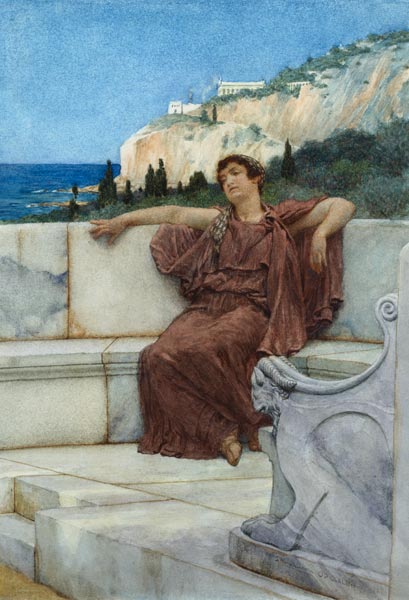 Dolce Far Niente from Sir Lawrence Alma-Tadema