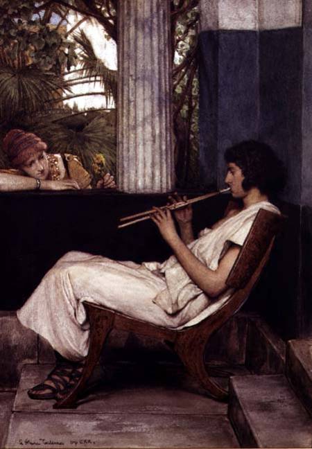 Music Hath Charms from Sir Lawrence Alma-Tadema